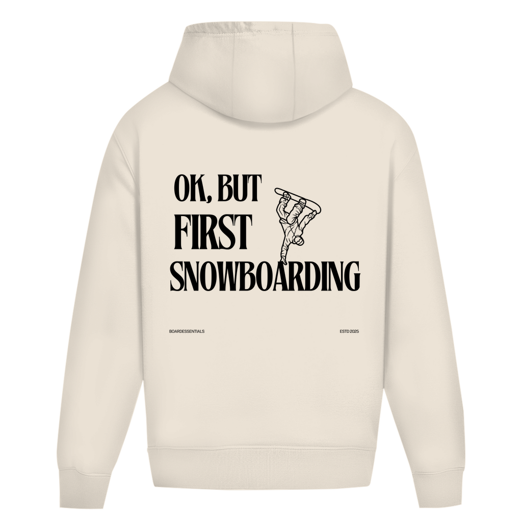 FIRST SNOWBOARDING - Oversized Hoodie