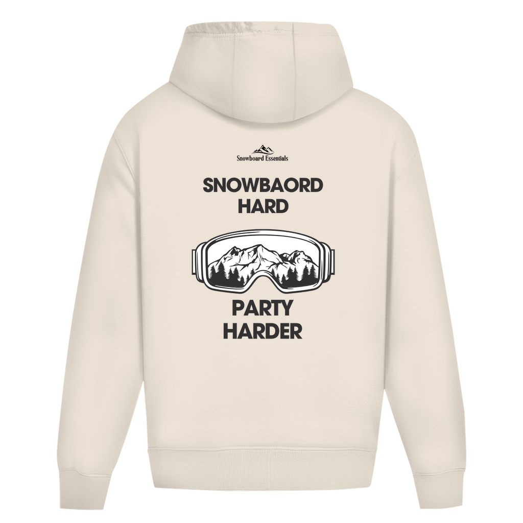 SNOWBOARD HARD - Oversized Hoodie