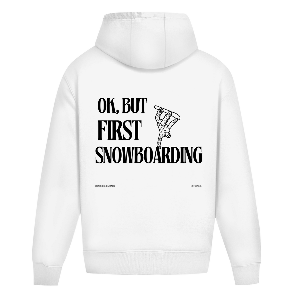 FIRST SNOWBOARDING - Oversized Hoodie