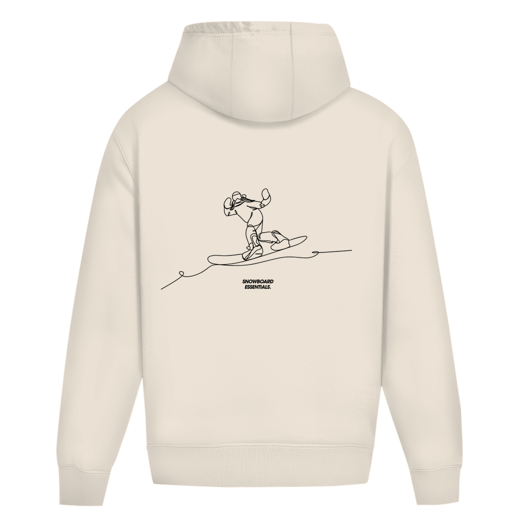 ONE LINE ART - Oversized Hoodie