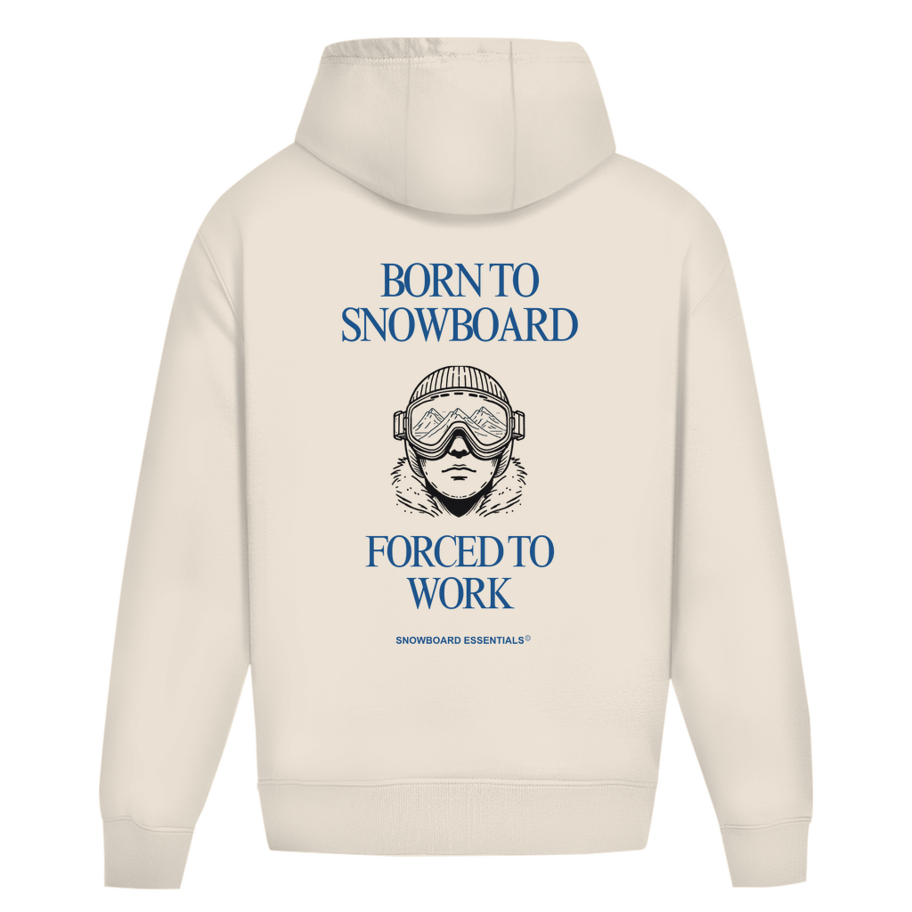 BORN TO SNOWBOARD - Oversized Hoodie