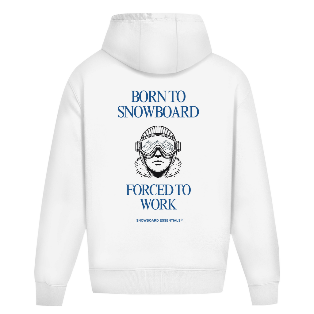 BORN TO SNOWBOARD - Oversized Hoodie