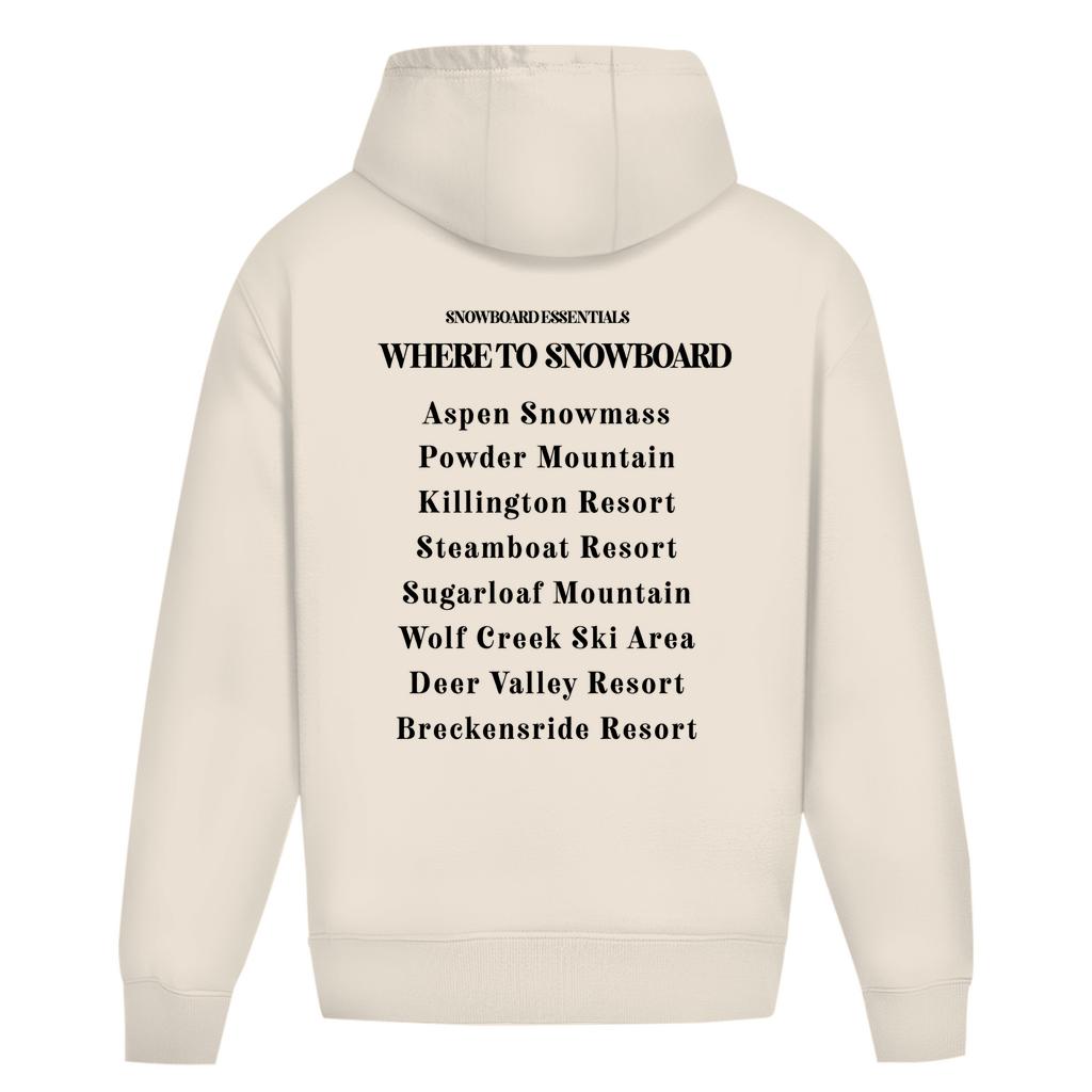WHERE TO GO - Oversize Hoodie