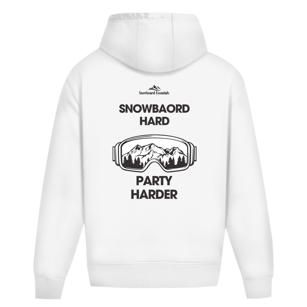 SNOWBOARD HARD - Oversized Hoodie