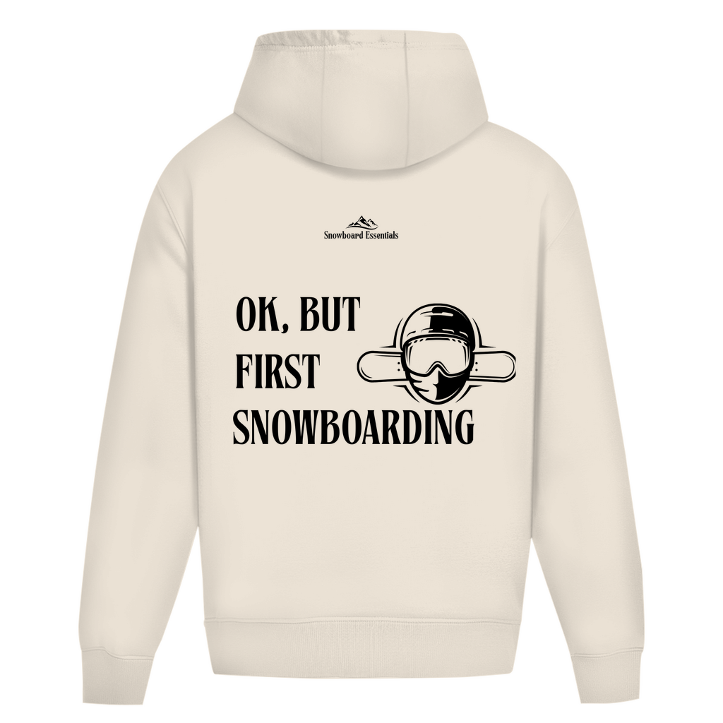 FIRST SNOWBOARDING - Oversized Hoodie