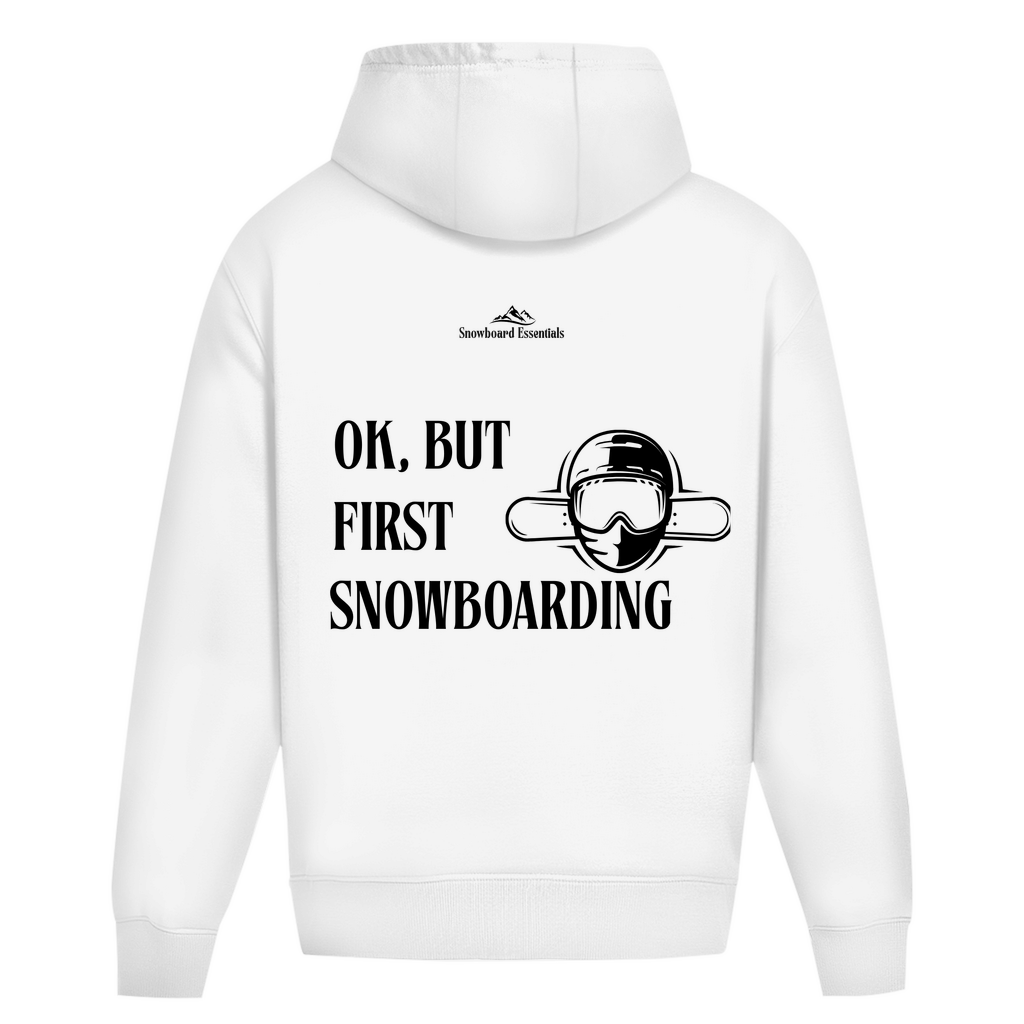 FIRST SNOWBOARDING - Oversized Hoodie
