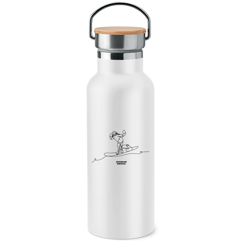 ONE LINE ART - Edelstahl Trinkflasche