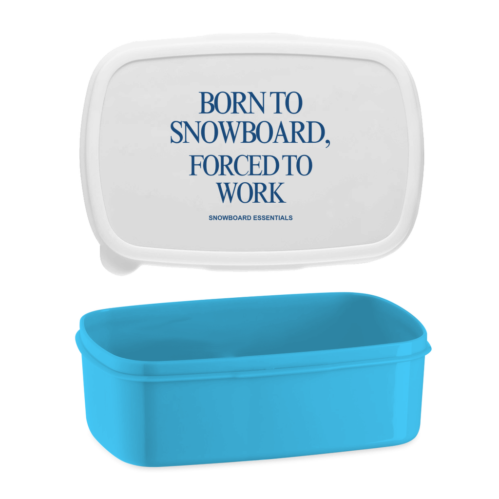 BORN TO SNOWBOARD - Lunchbox